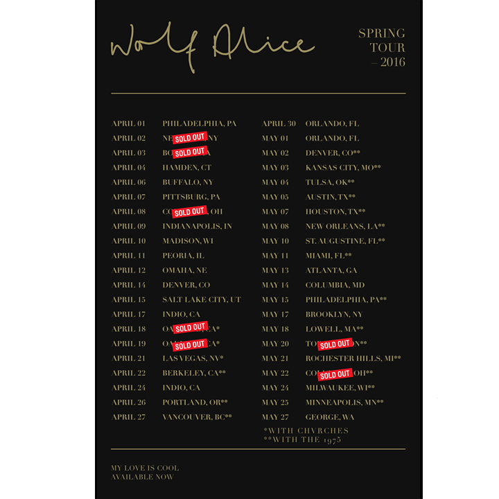 wolf alice poster